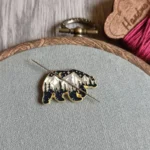 Alfileres de aguja de oso esmaltados blandos